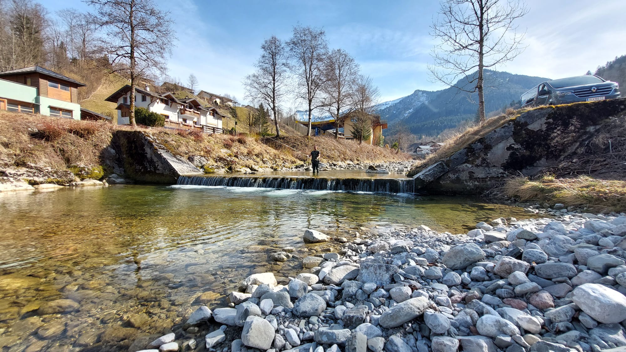 Rinnen und Gumpen im Mörtelbach – Fliegenfischerstrecke