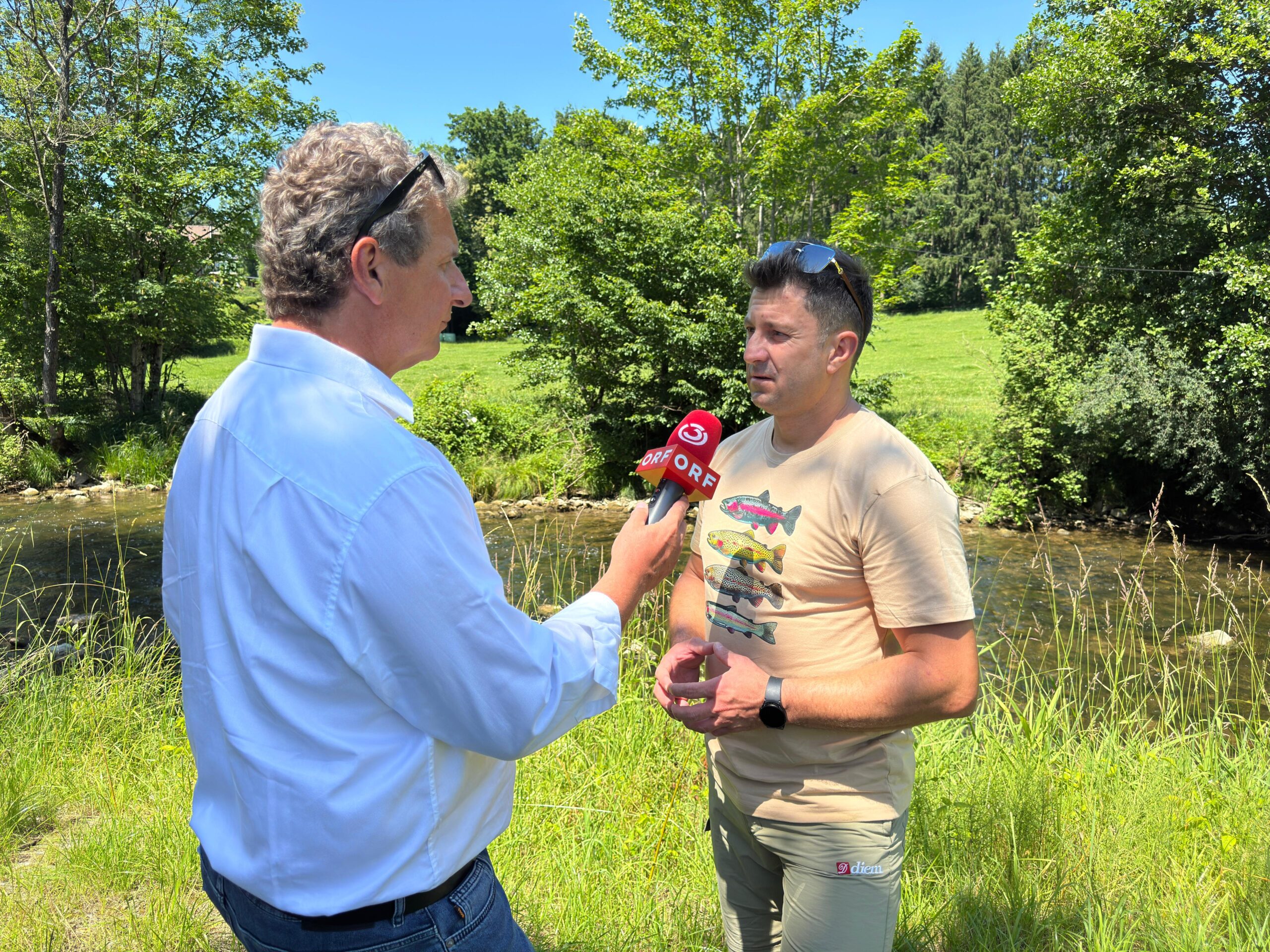 Obmann Werner Schörghofer im Interview mit dem ORF