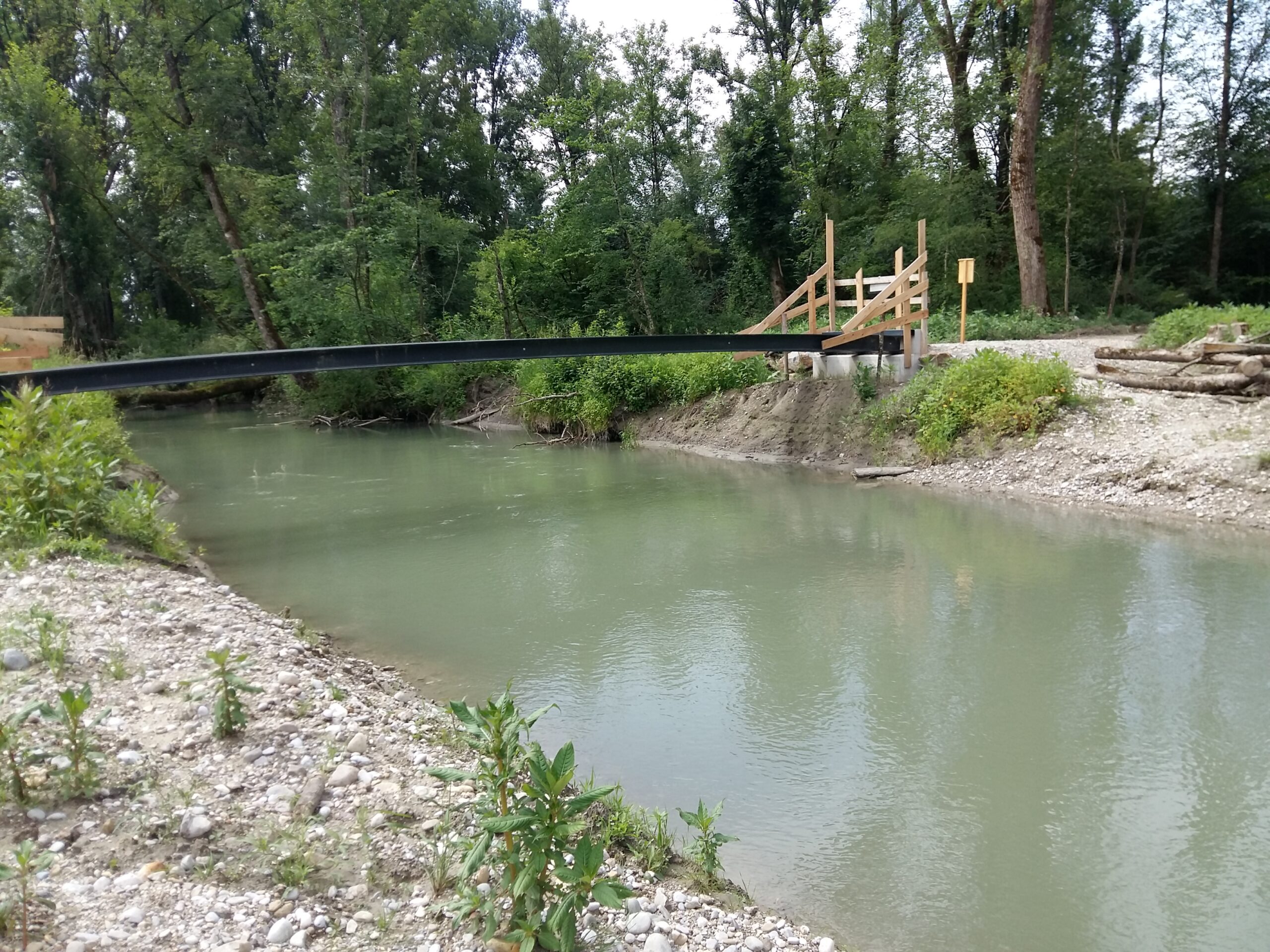 Reitbach – ruhiger Abschnitt nahe der Salzachauen