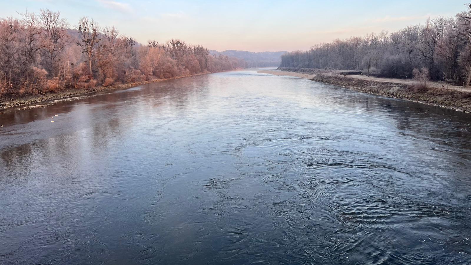 Salzach – breiter Zug und wechselnde Strömung